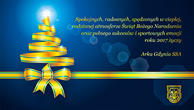 Galeria naszych prac, w kategorii Projektowanie graficzne Życzenia świąteczne dla Arka Gdynia SSA, autor 
