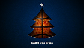 Galeria naszych prac, w kategorii Projektowanie graficzne Projekt życzeń świątecznych dla GKK Arka SA, autor Mariusz Mazurczak