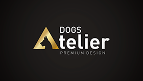 Galeria naszych prac, w kategorii Identyfikacja Projekt logo dla Dogs Atelier, autor Mariusz Mazurczak