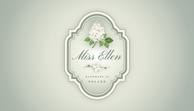Galeria naszych prac, w kategorii Identyfikacja Projekt logo dla Miss Ellen, autor Mariusz Mazurczak